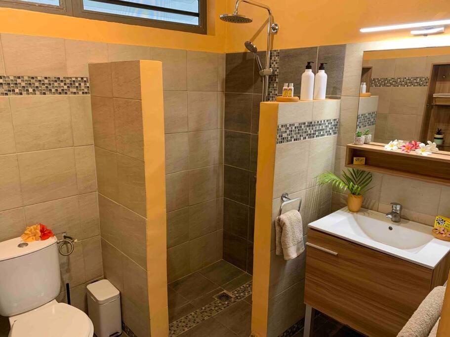 Villa Hoama Lodge Moorea Teavaro Bagian luar foto