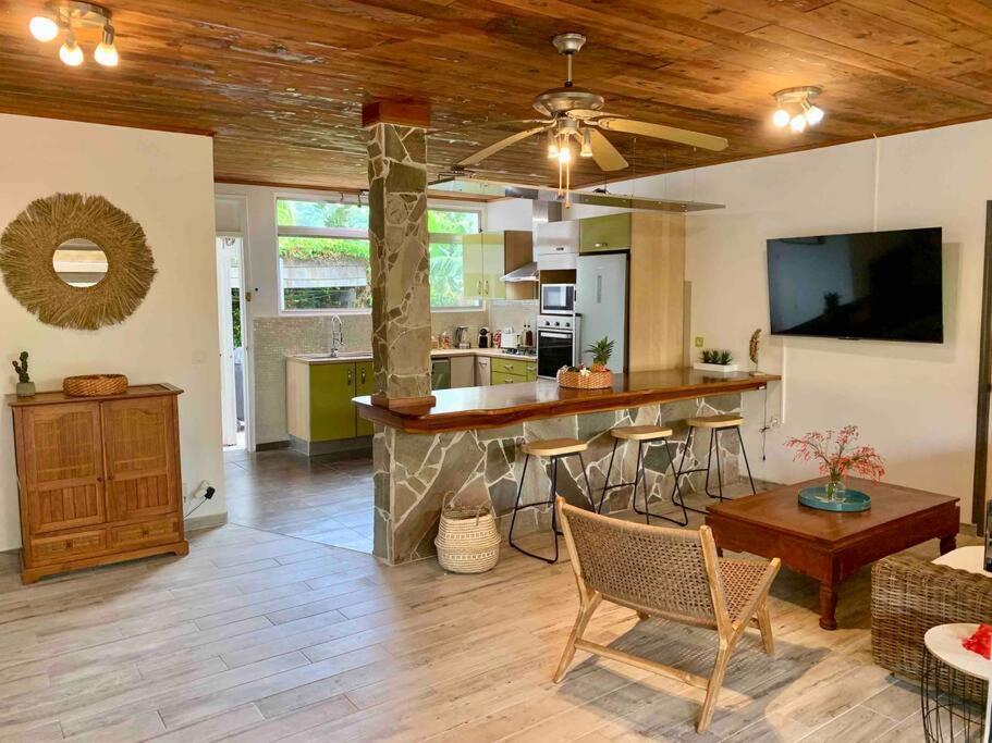 Villa Hoama Lodge Moorea Teavaro Bagian luar foto
