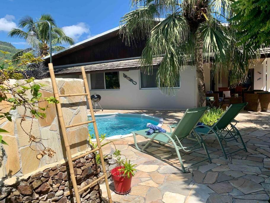 Villa Hoama Lodge Moorea Teavaro Bagian luar foto