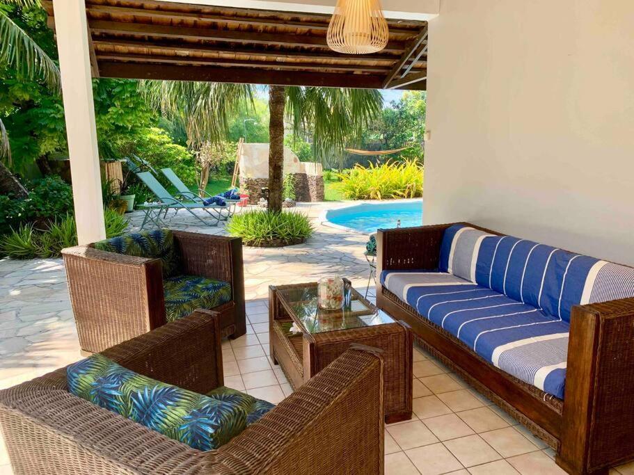 Villa Hoama Lodge Moorea Teavaro Bagian luar foto