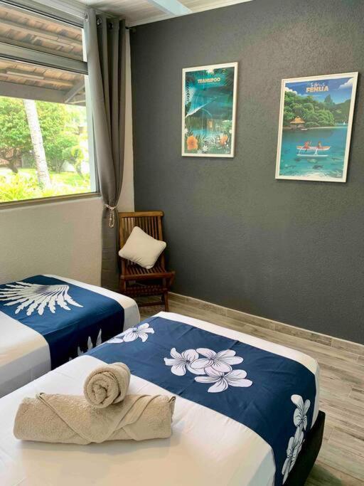 Villa Hoama Lodge Moorea Teavaro Bagian luar foto